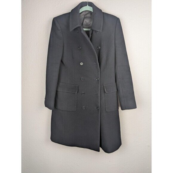 Brooks Brothers Mens Wool Double Breasted Peacoat Medium - Picture 1 of 7